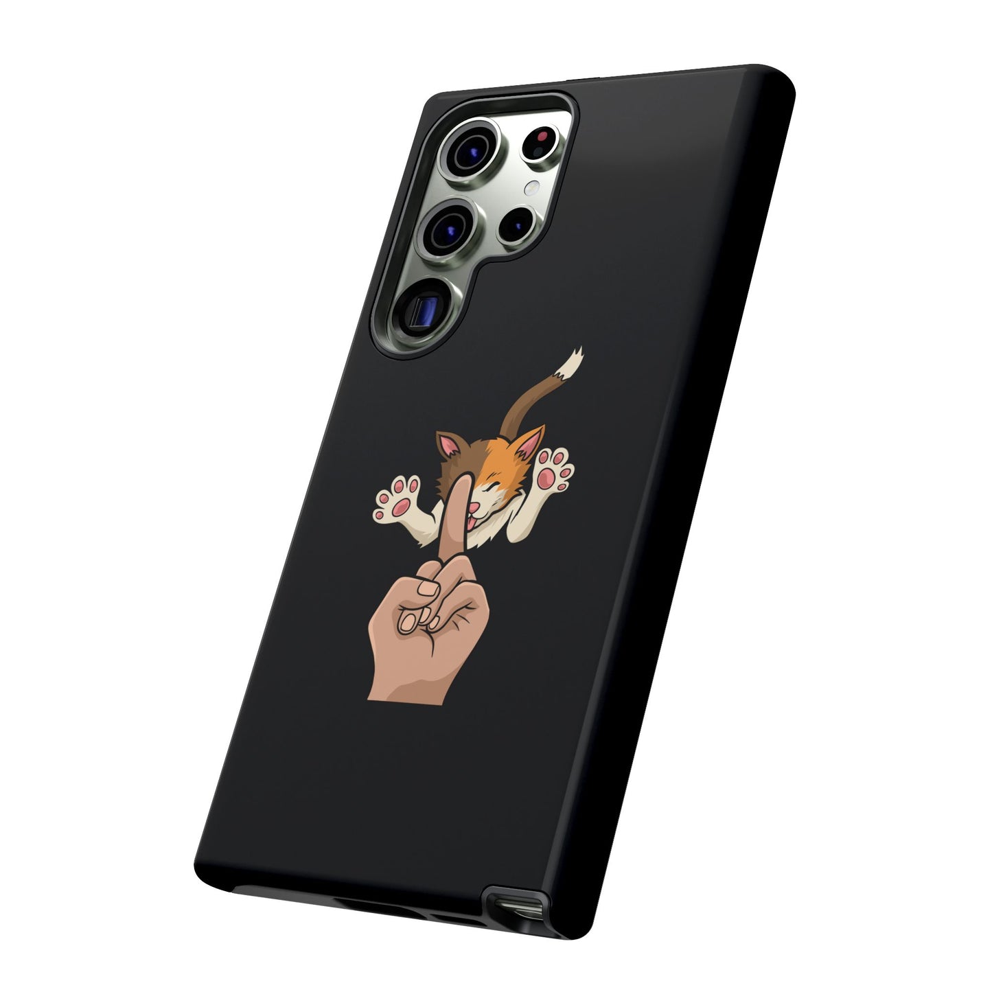 Annoyed cat Phone Case