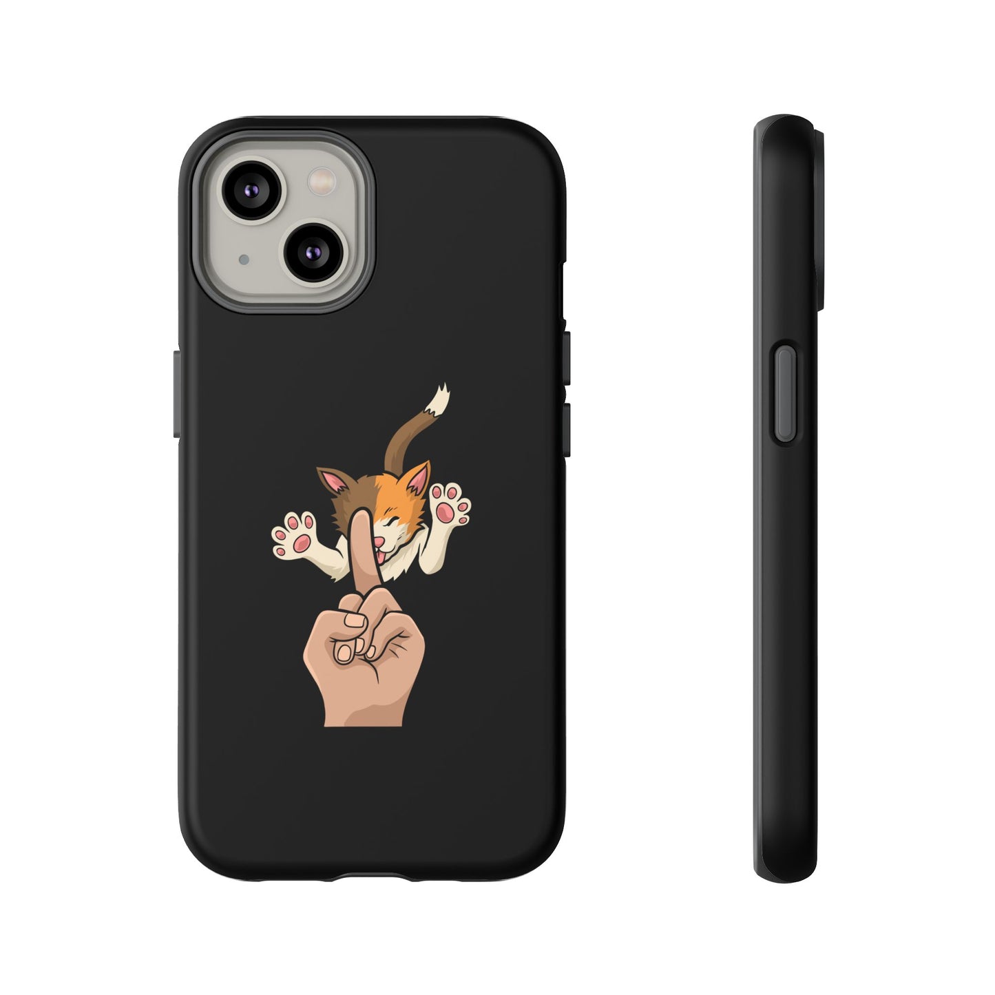 Annoyed cat Phone Case