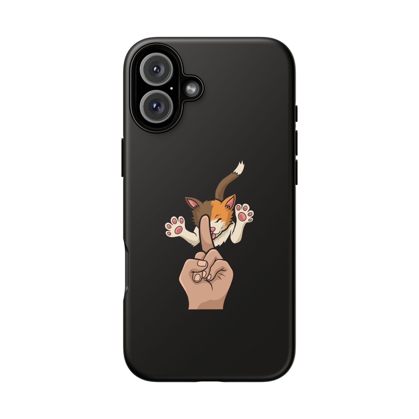 Annoyed cat Phone Case