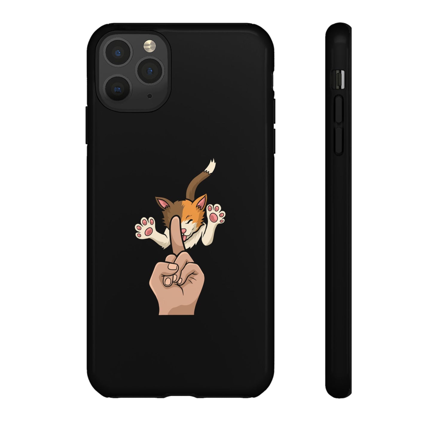 Annoyed cat Phone Case