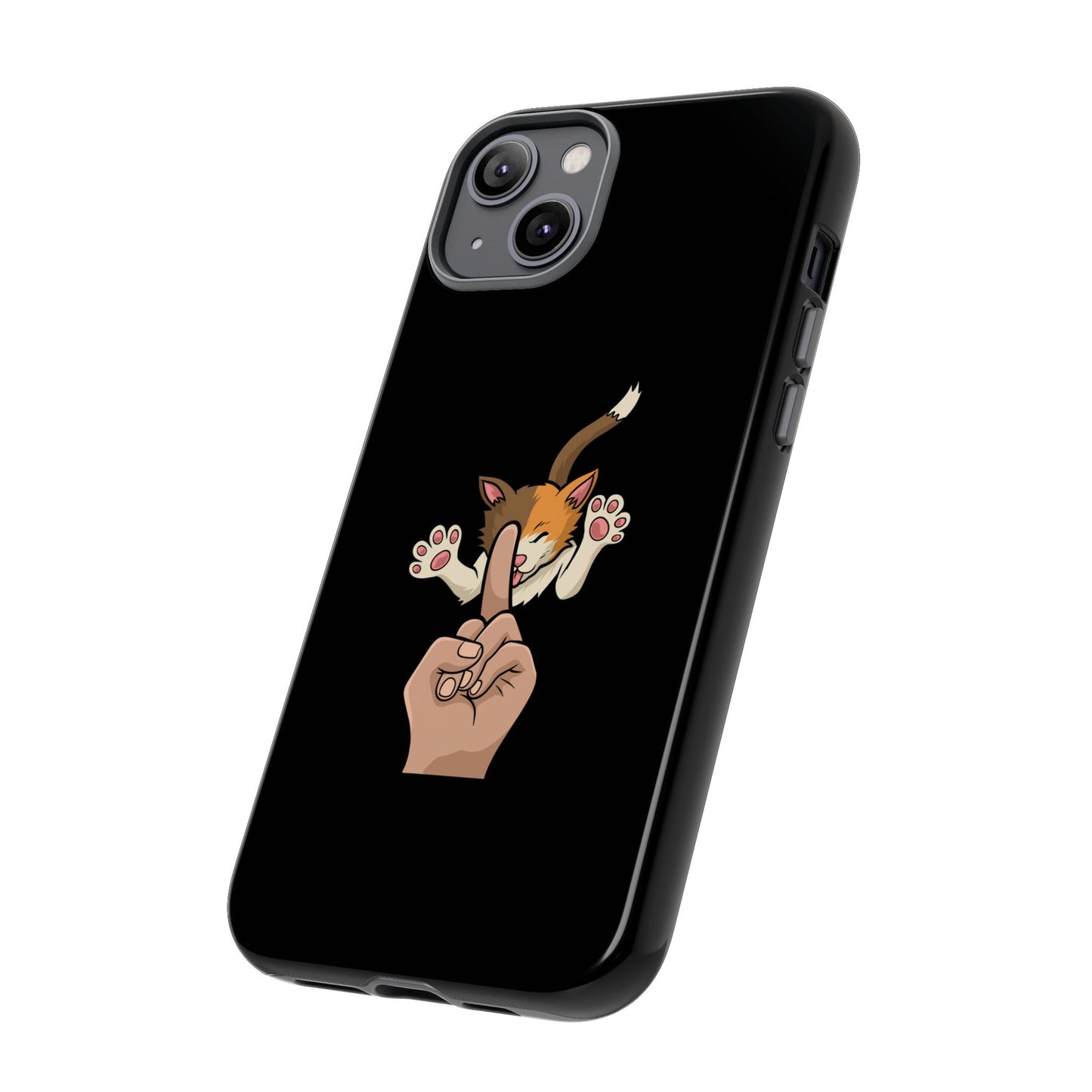 Annoyed cat Phone Case