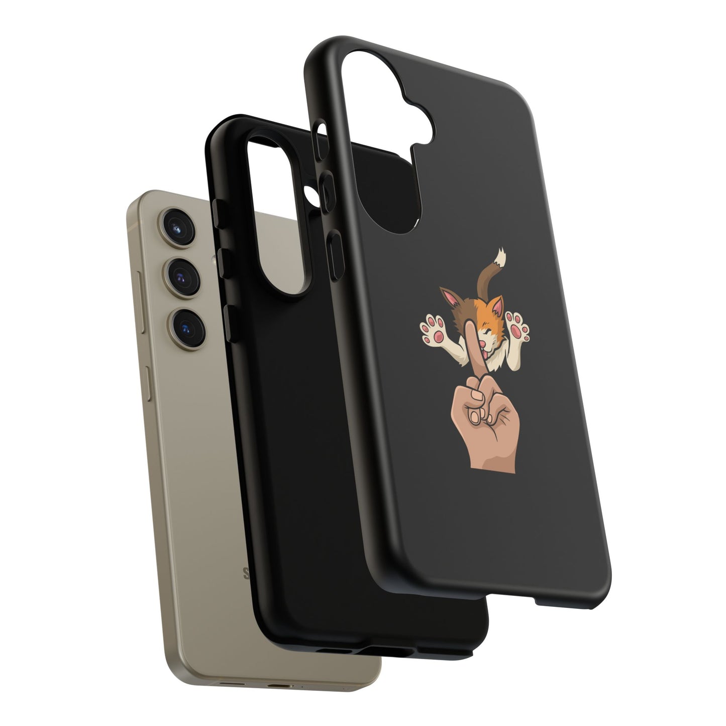 Annoyed cat Phone Case