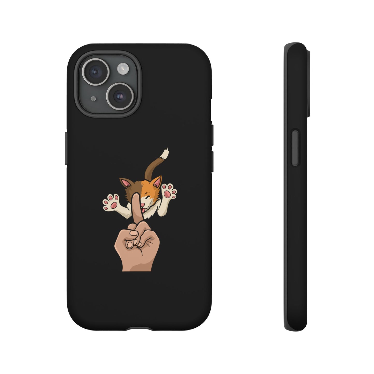 Annoyed cat Phone Case