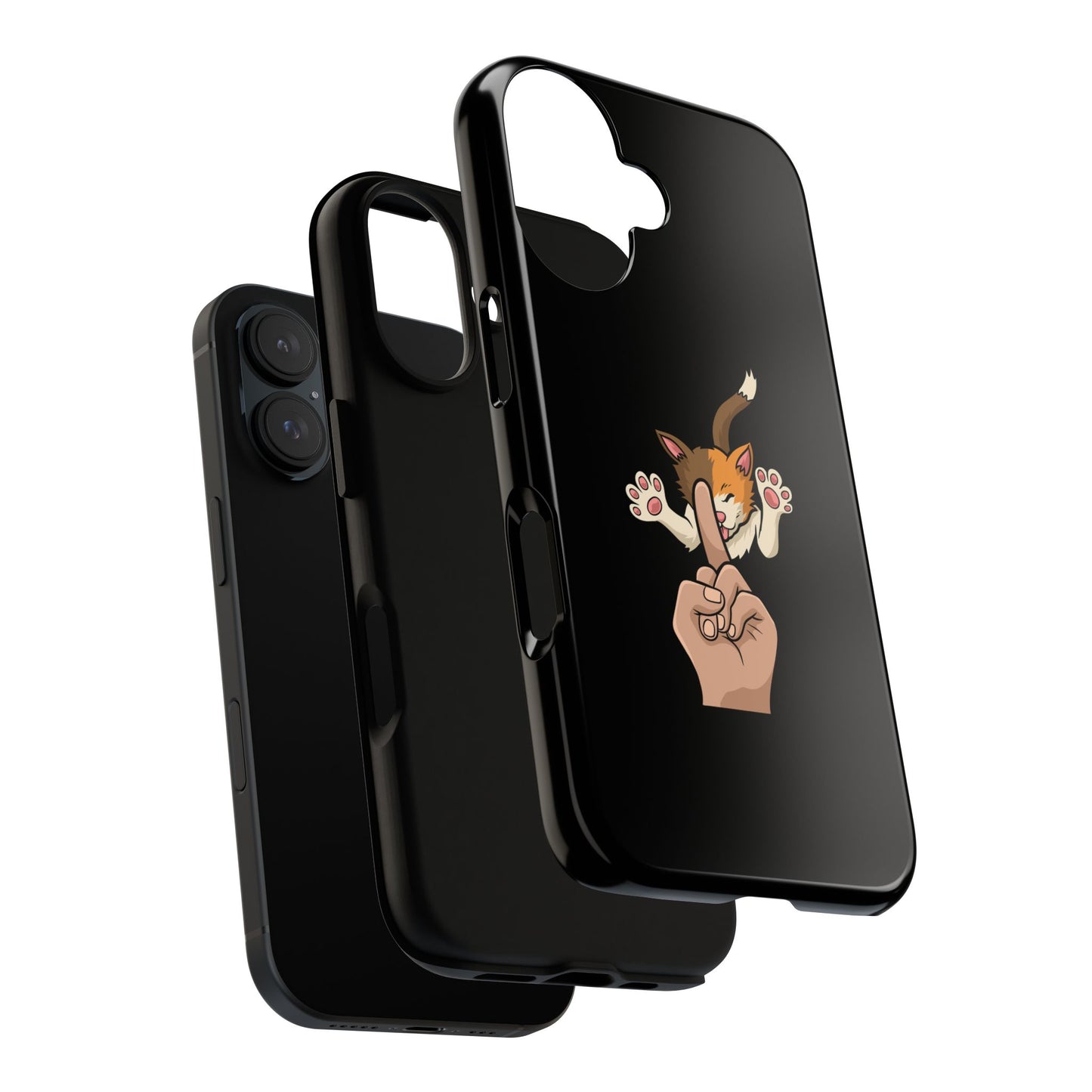 Annoyed cat Phone Case