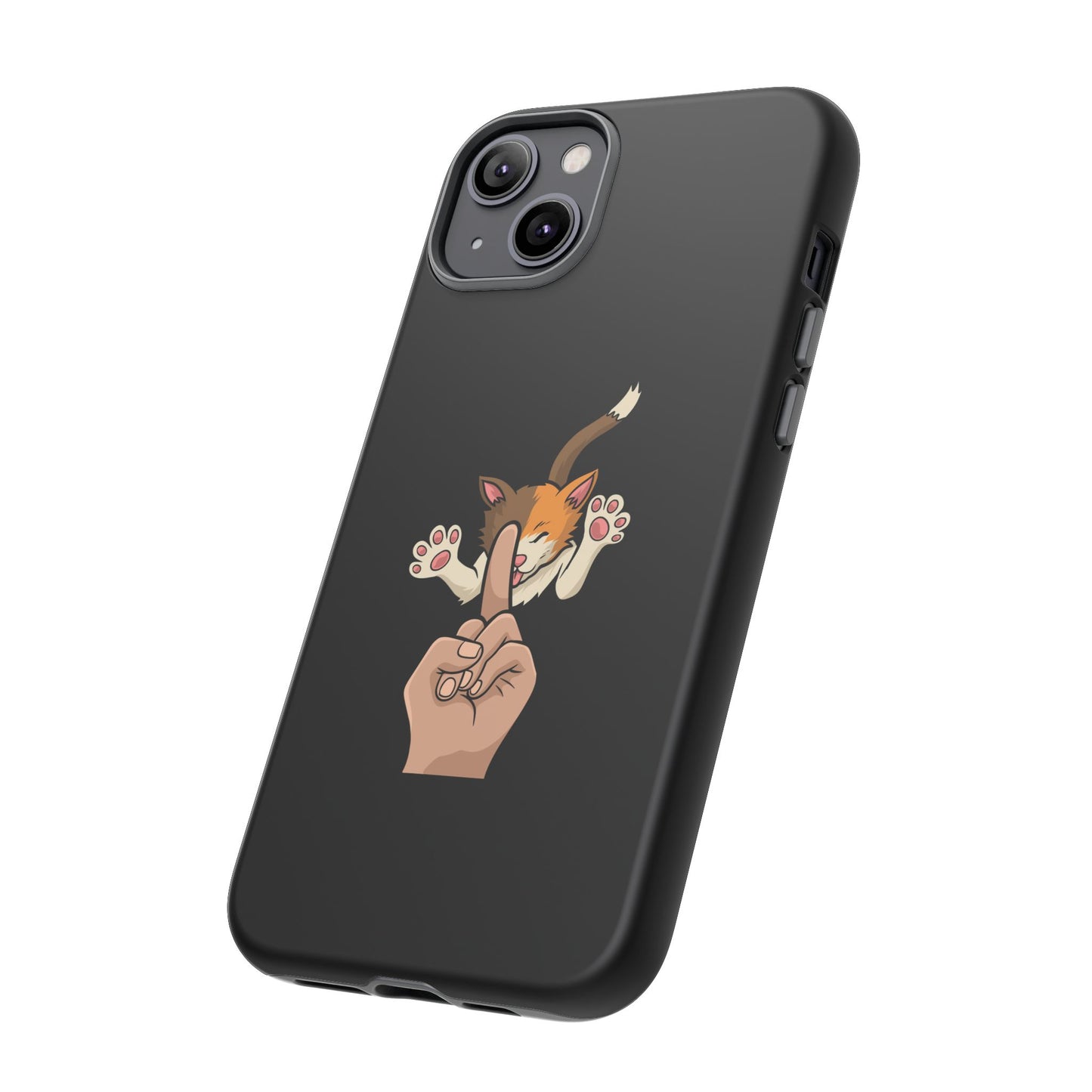 Annoyed cat Phone Case