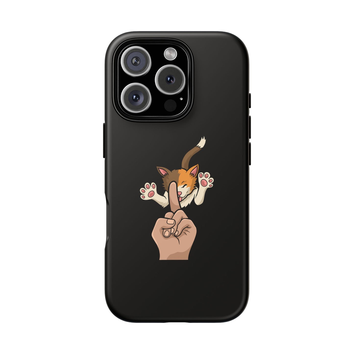 Annoyed cat Phone Case