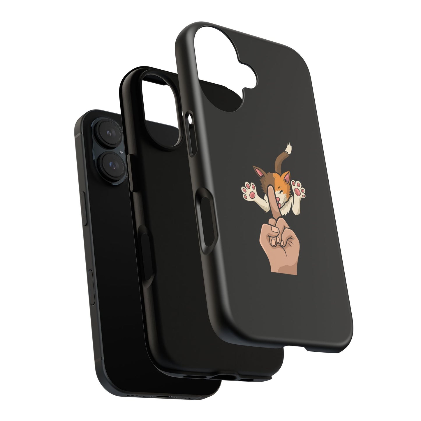 Annoyed cat Phone Case