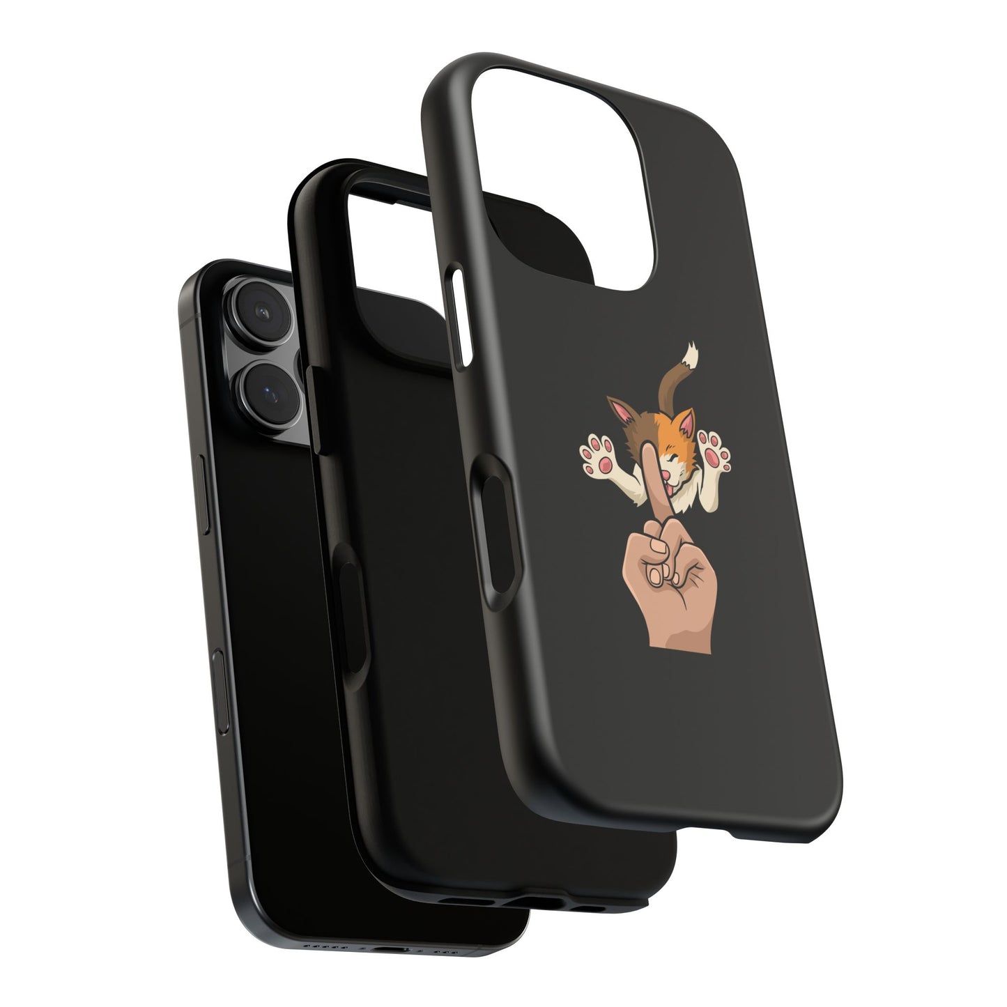 Annoyed cat Phone Case
