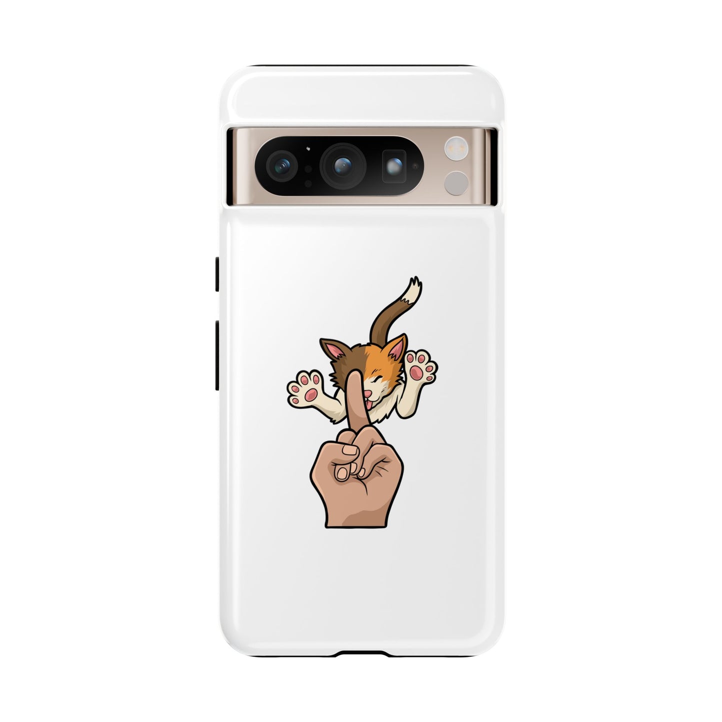 Annoyed cat Phone Case