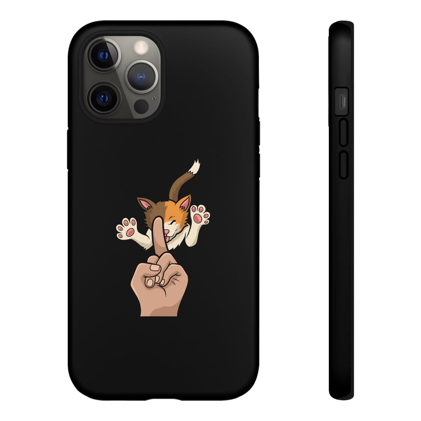 Annoyed cat Phone Case