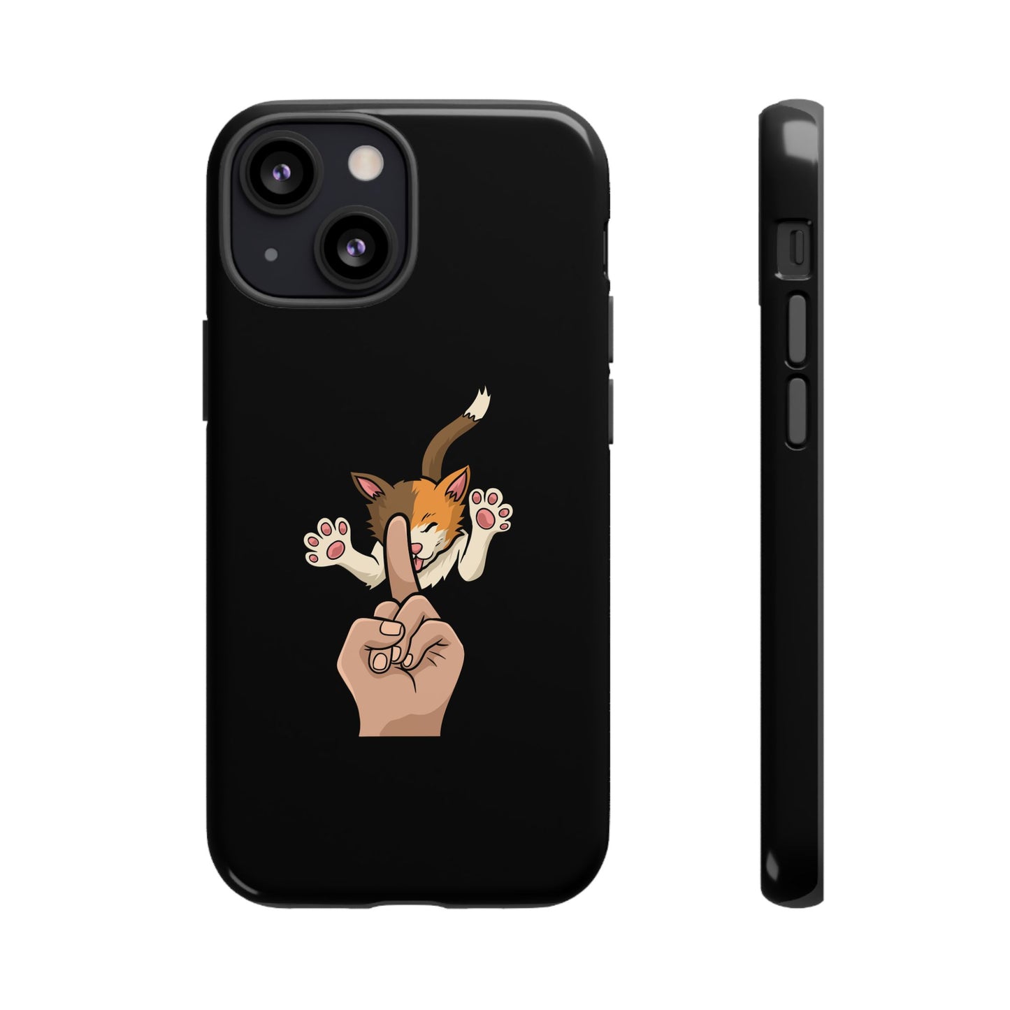 Annoyed cat Phone Case
