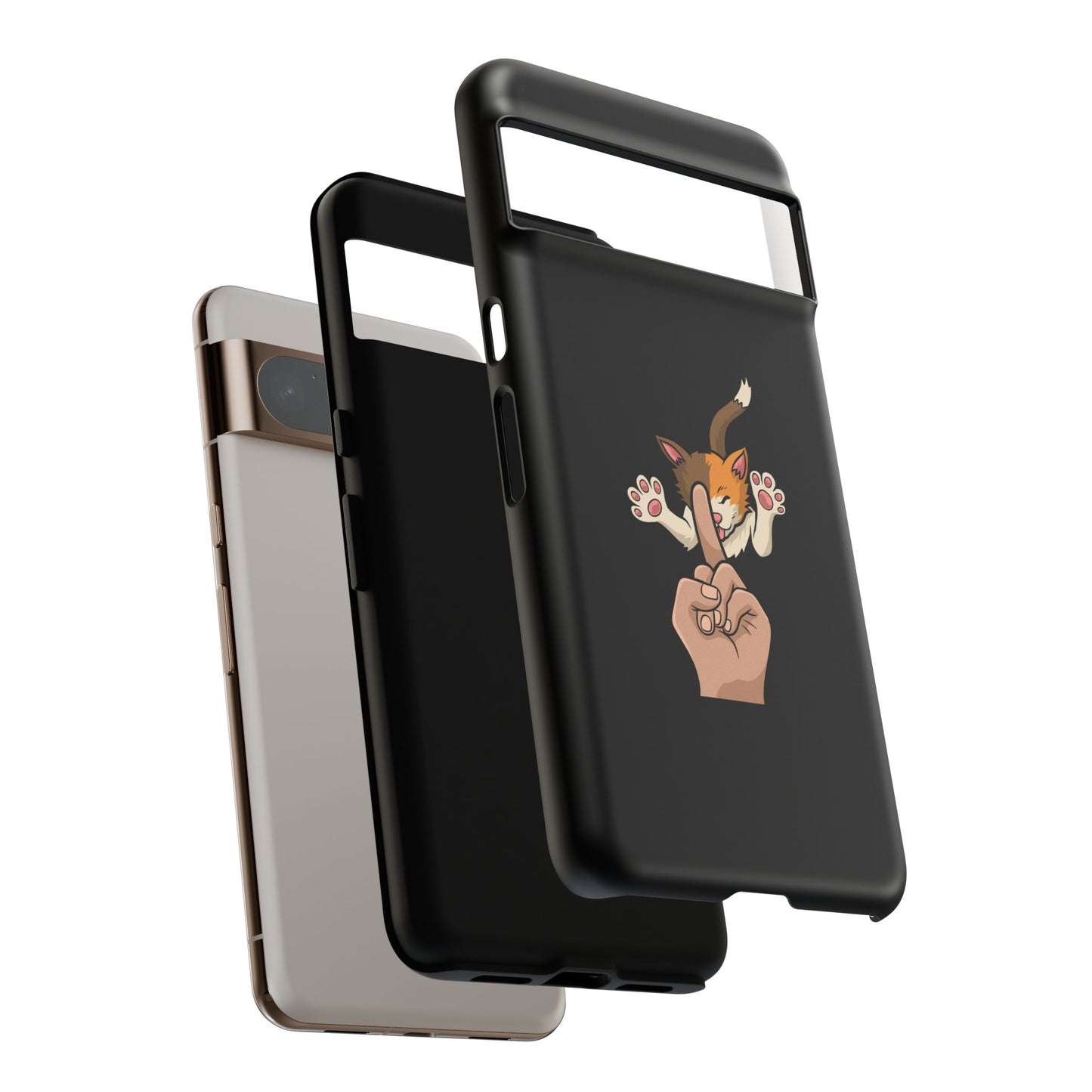 Annoyed cat Phone Case