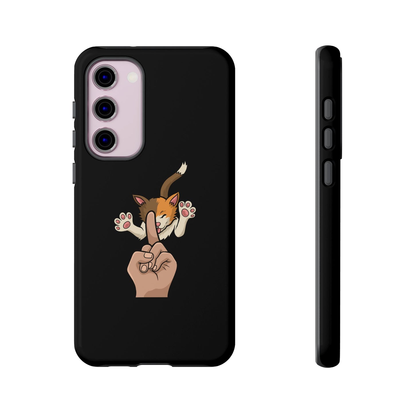 Annoyed cat Phone Case