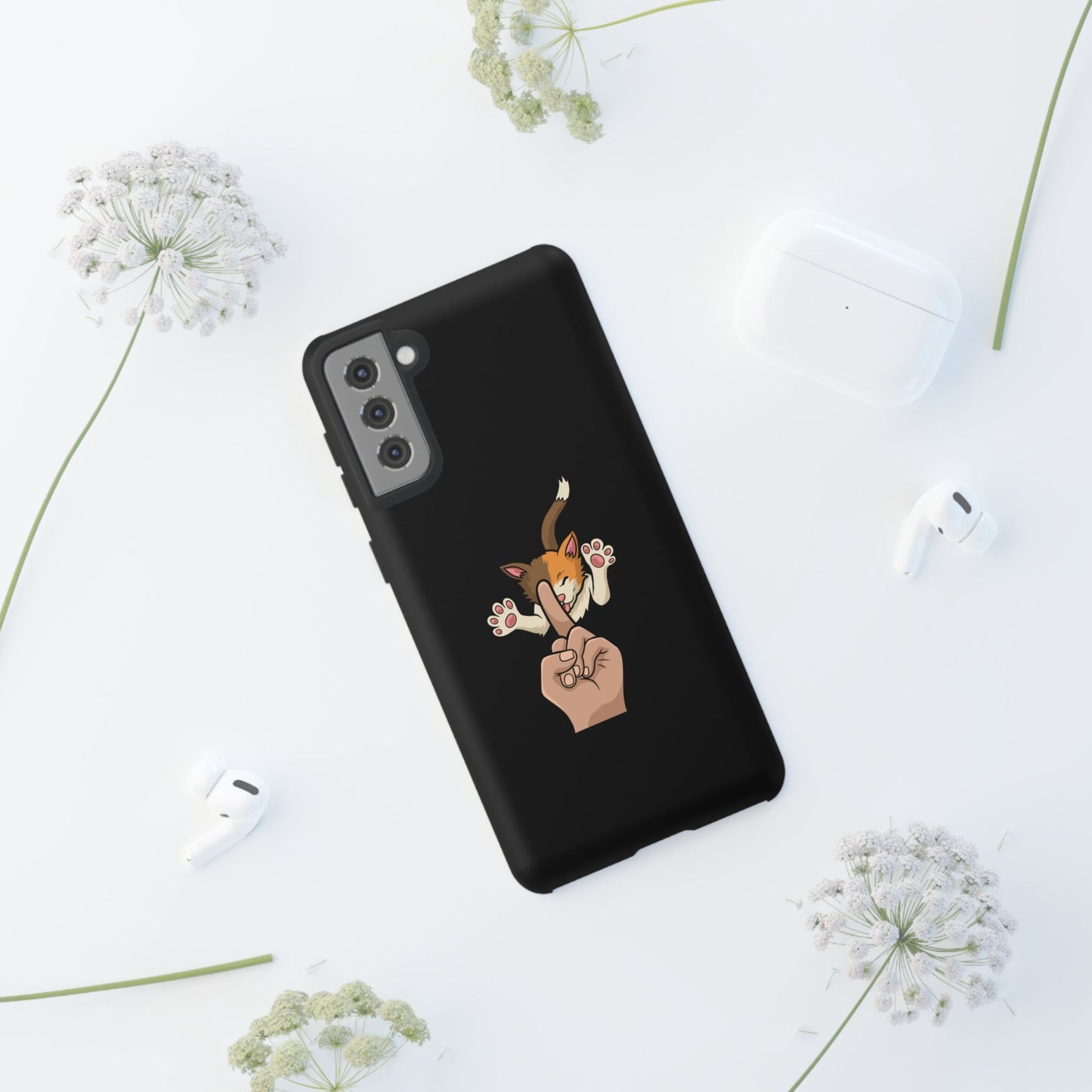 Annoyed cat Phone Case
