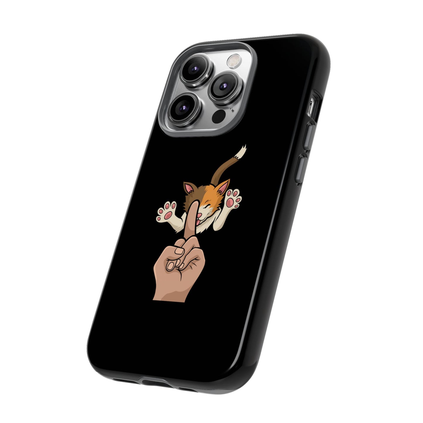 Annoyed cat Phone Case