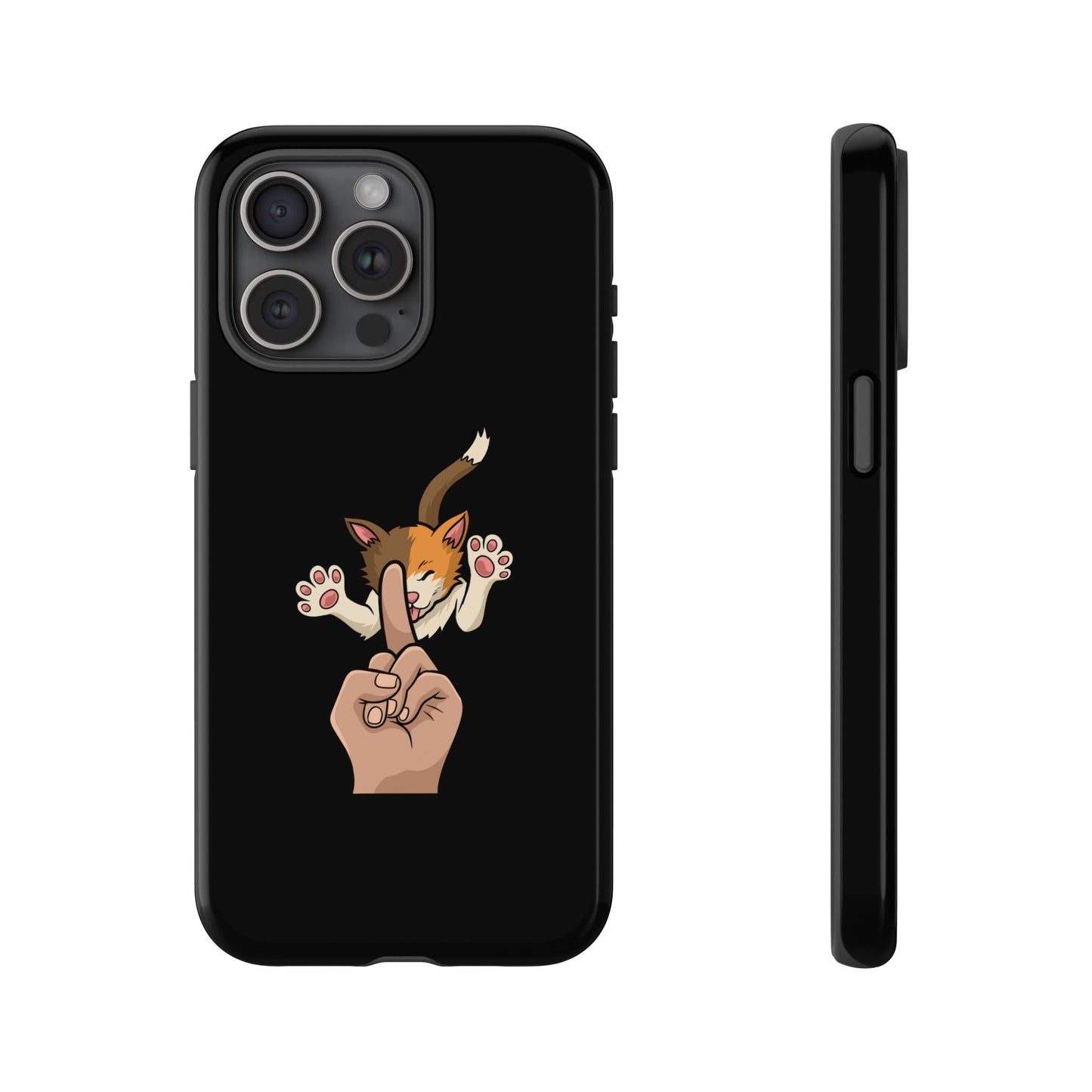 Annoyed cat Phone Case