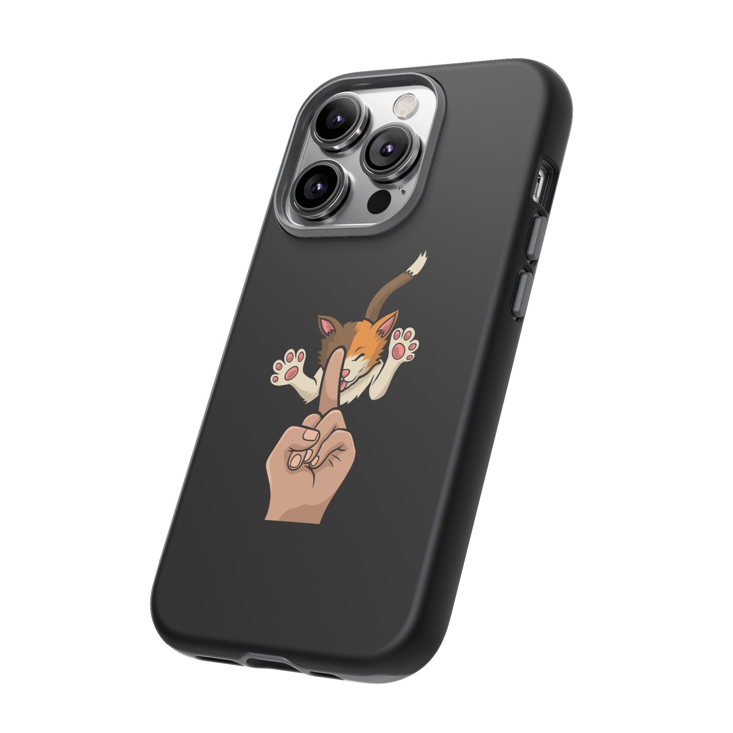 Annoyed cat Phone Case