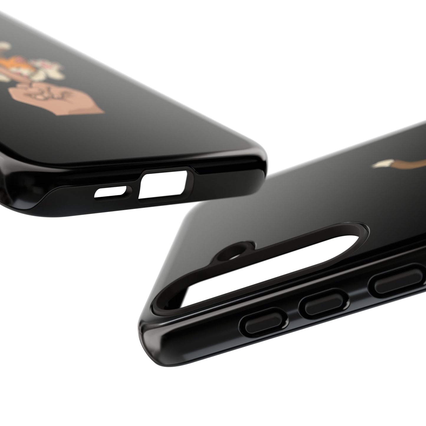 Annoyed cat Phone Case