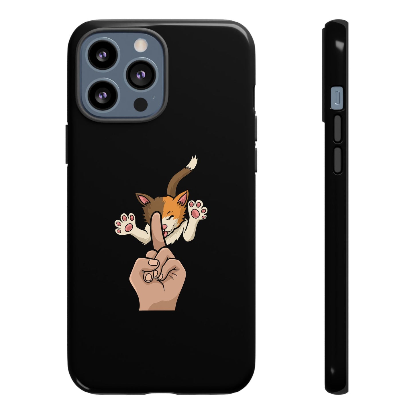 Annoyed cat Phone Case