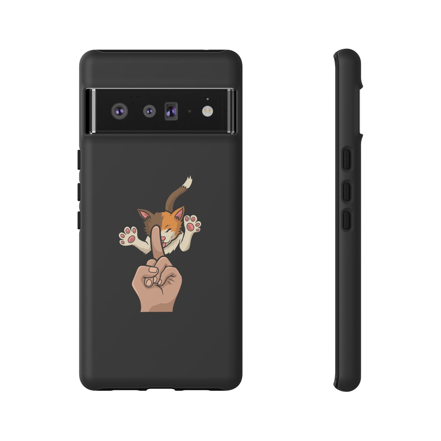 Annoyed cat Phone Case