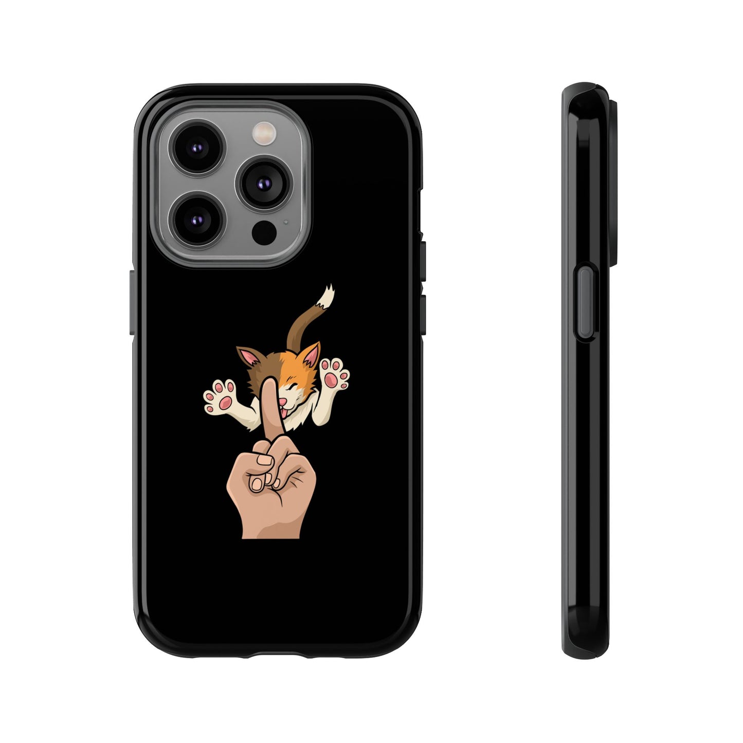 Annoyed cat Phone Case