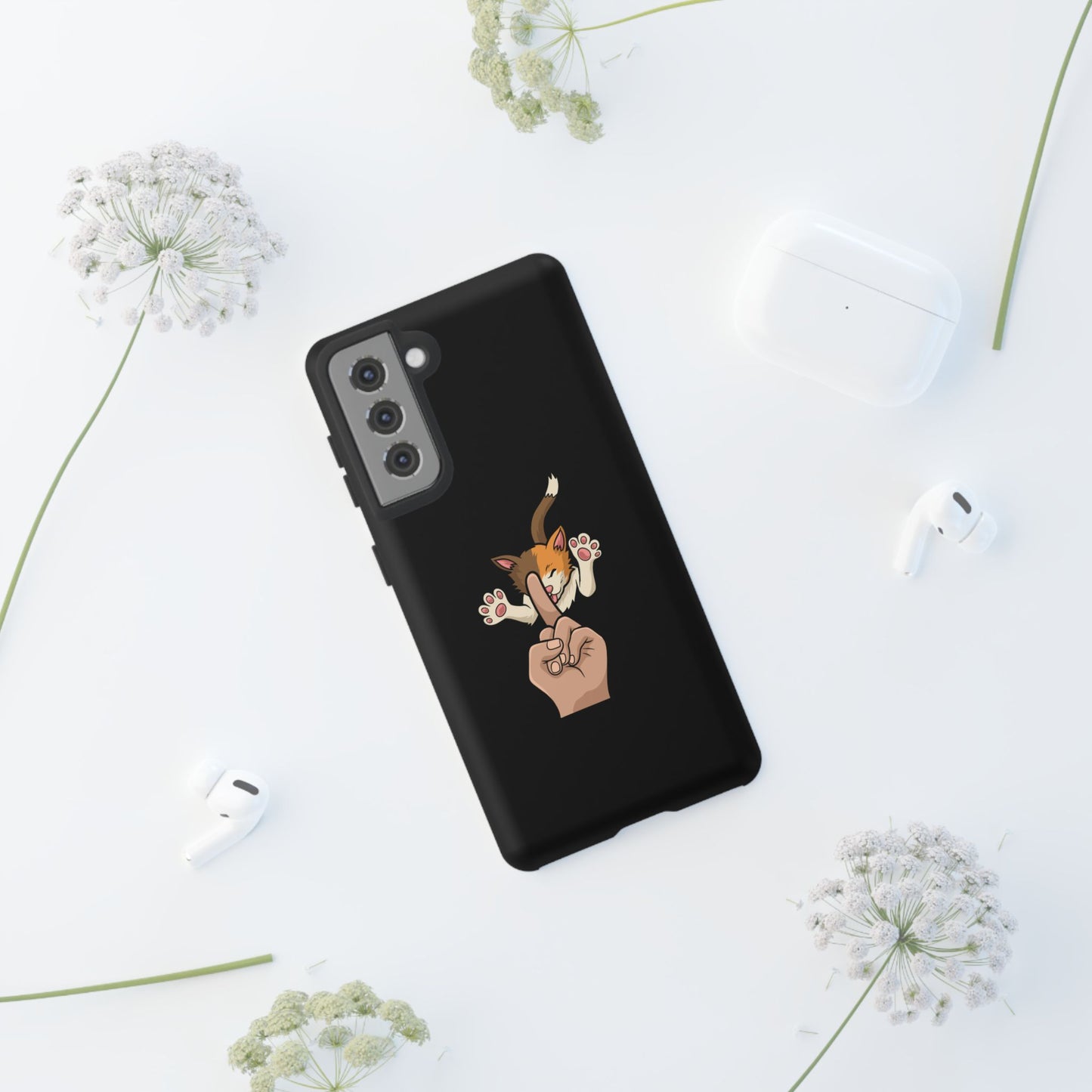 Annoyed cat Phone Case