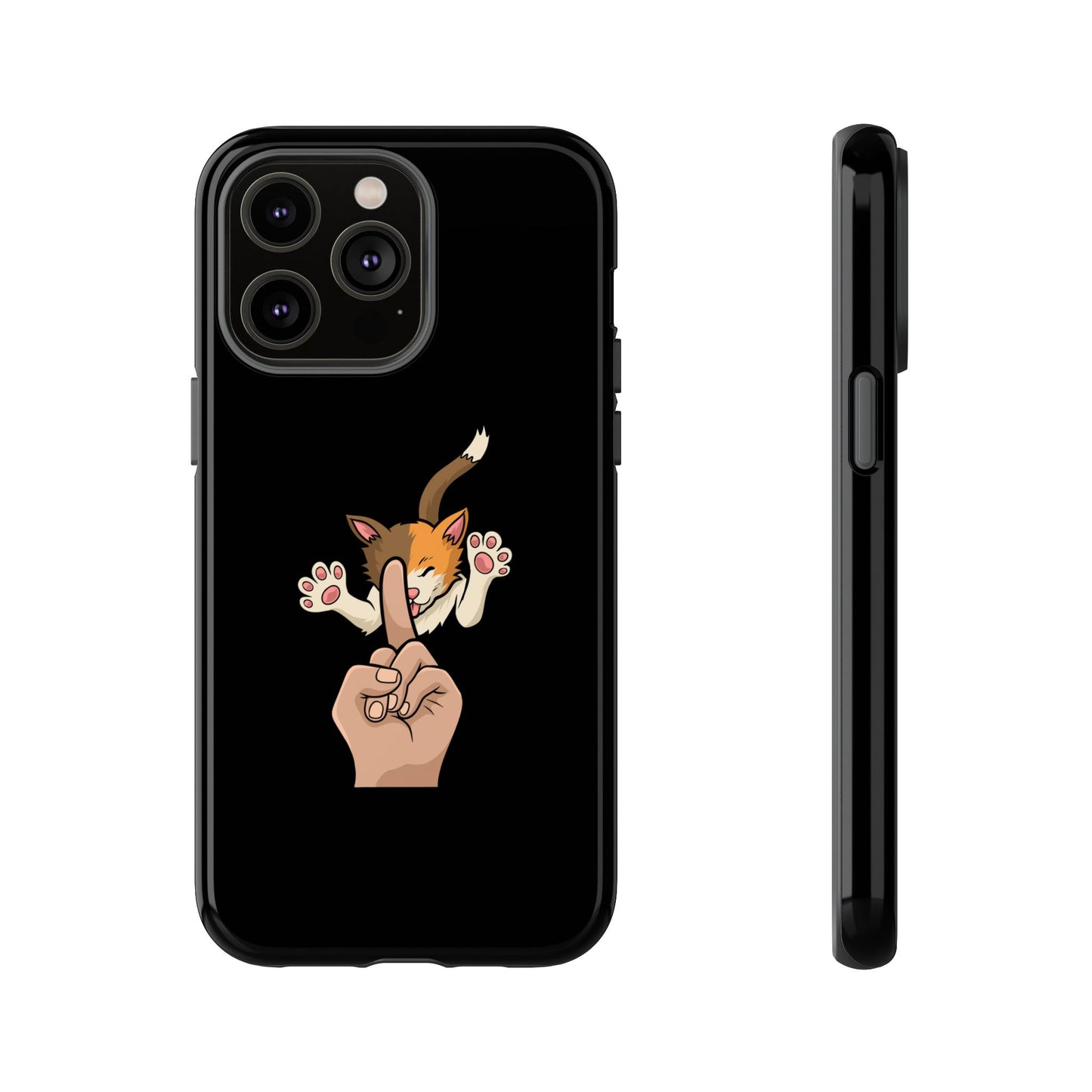 Annoyed cat Phone Case