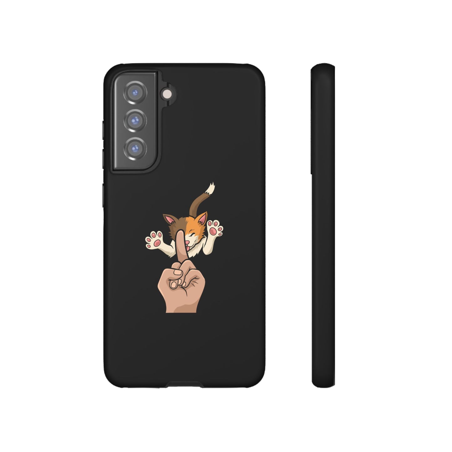 Annoyed cat Phone Case