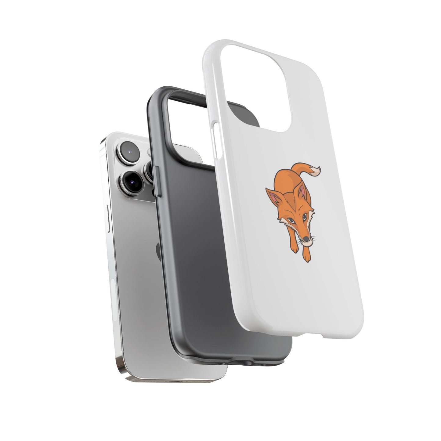 Fox with an egg Phone Case
