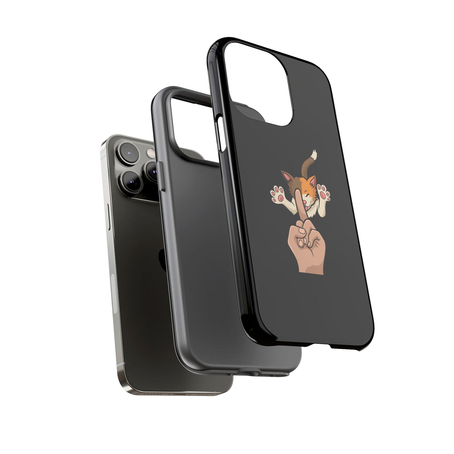 Annoyed cat Phone Case