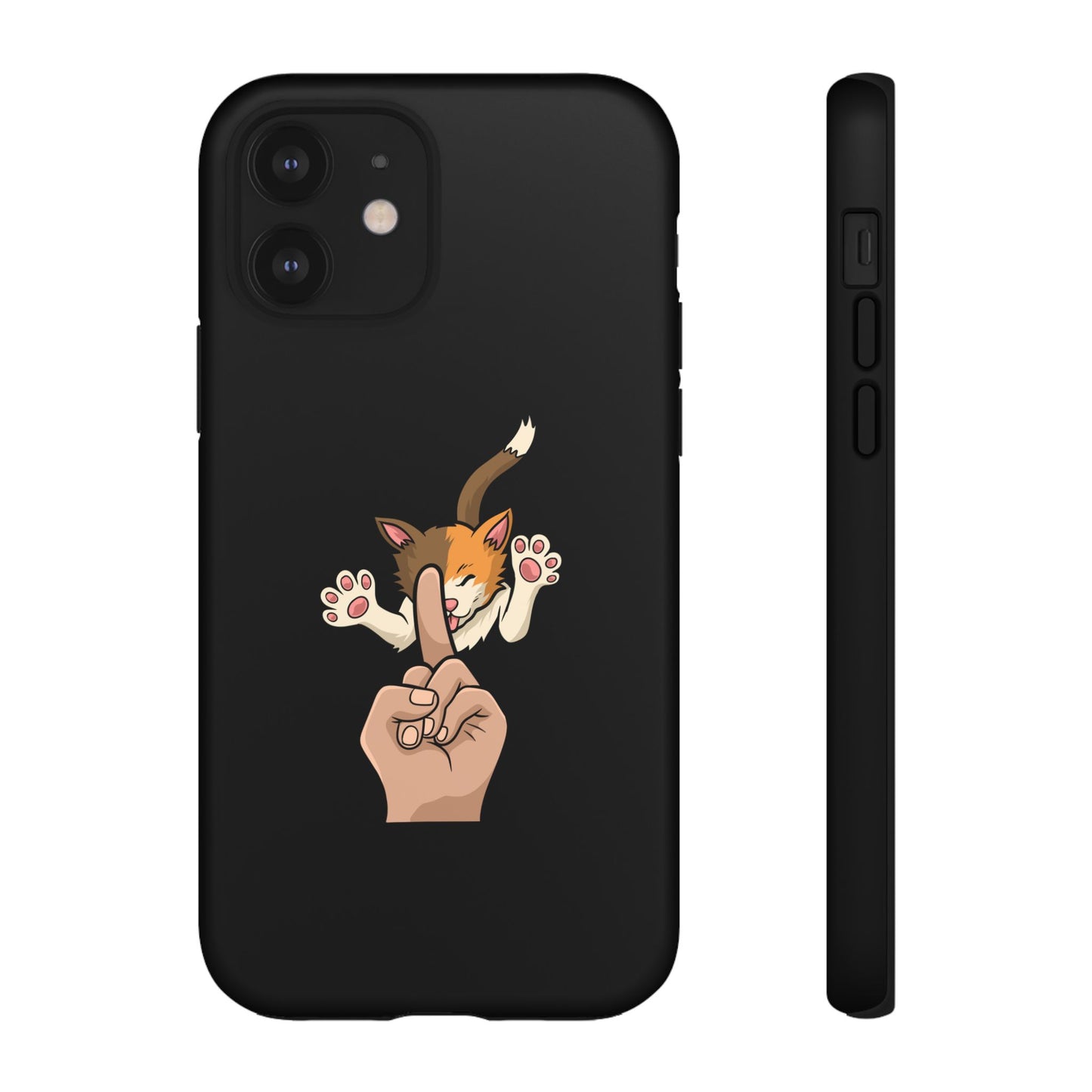 Annoyed cat Phone Case