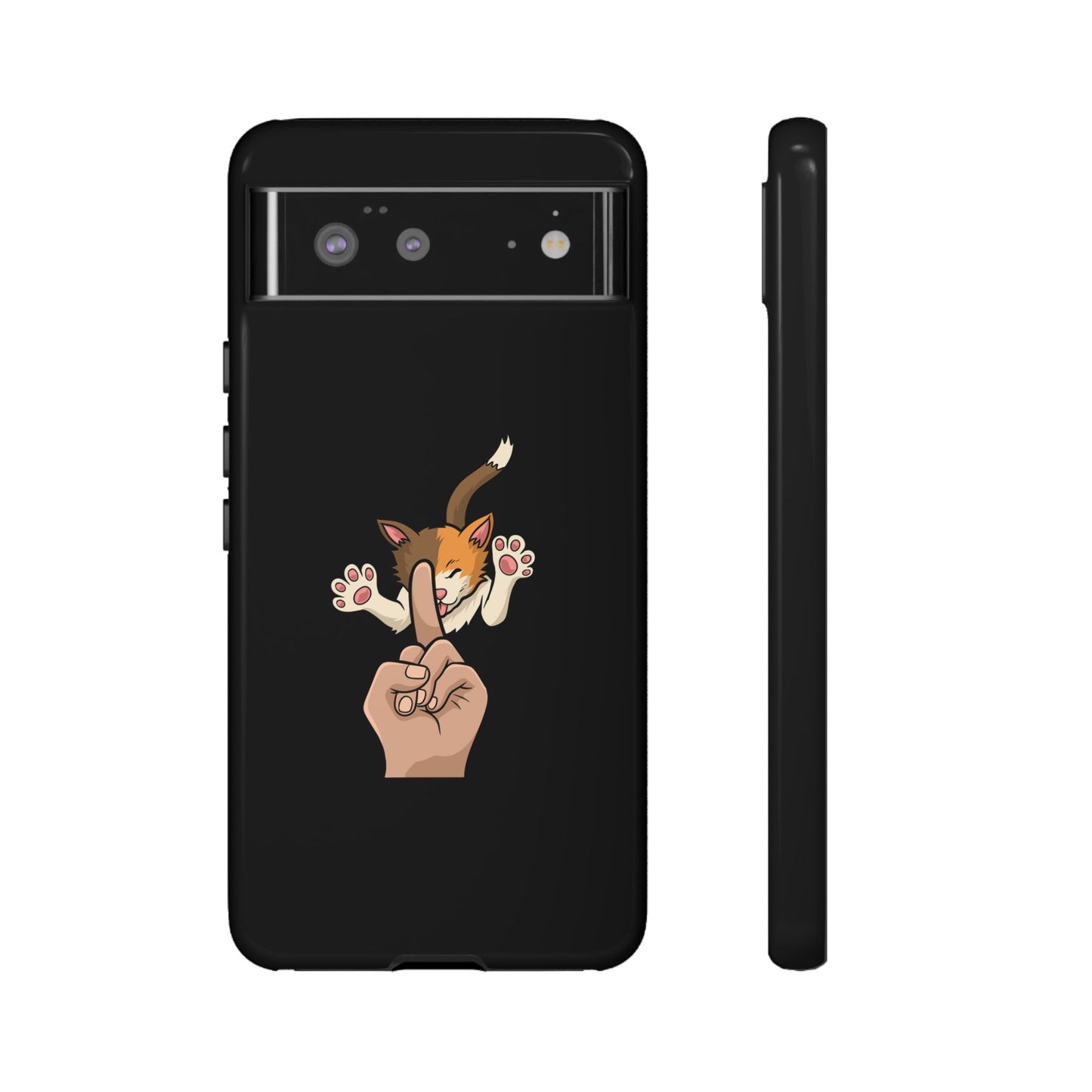 Annoyed cat Phone Case