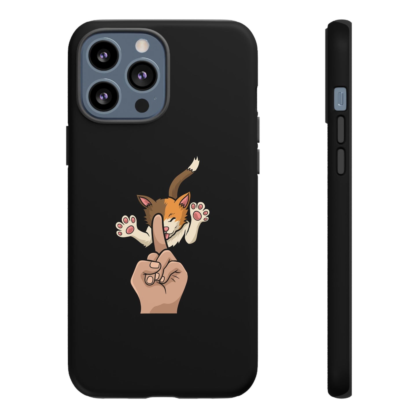 Annoyed cat Phone Case