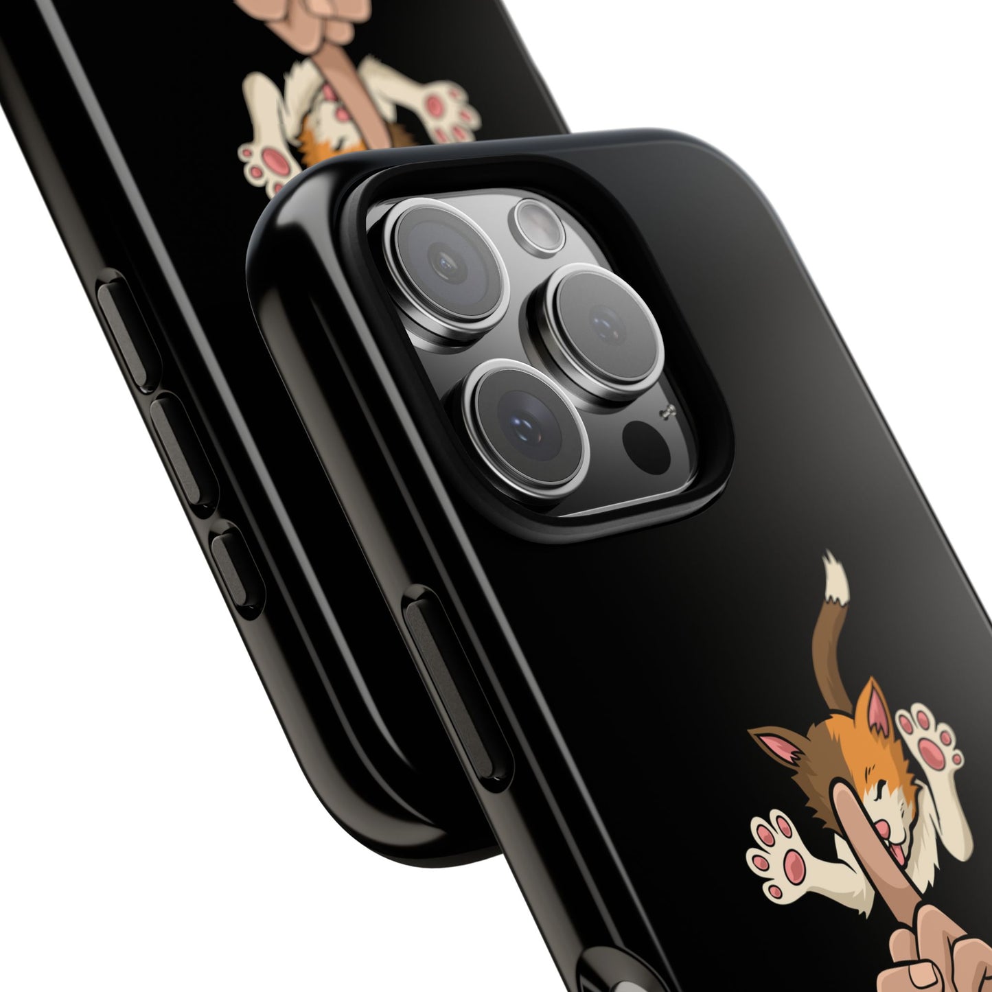 Annoyed cat Phone Case