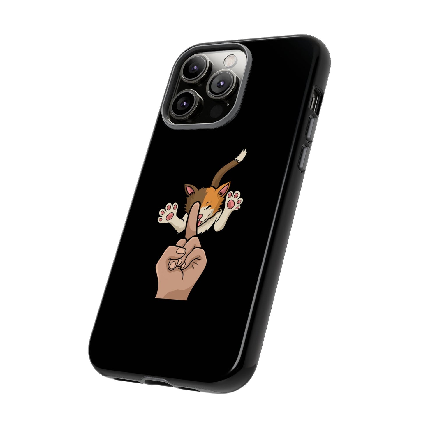 Annoyed cat Phone Case