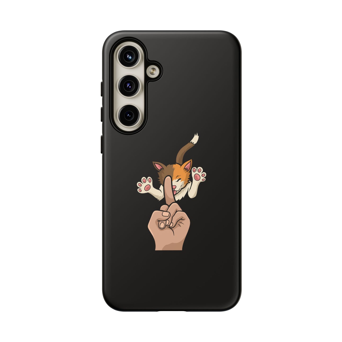 Annoyed cat Phone Case