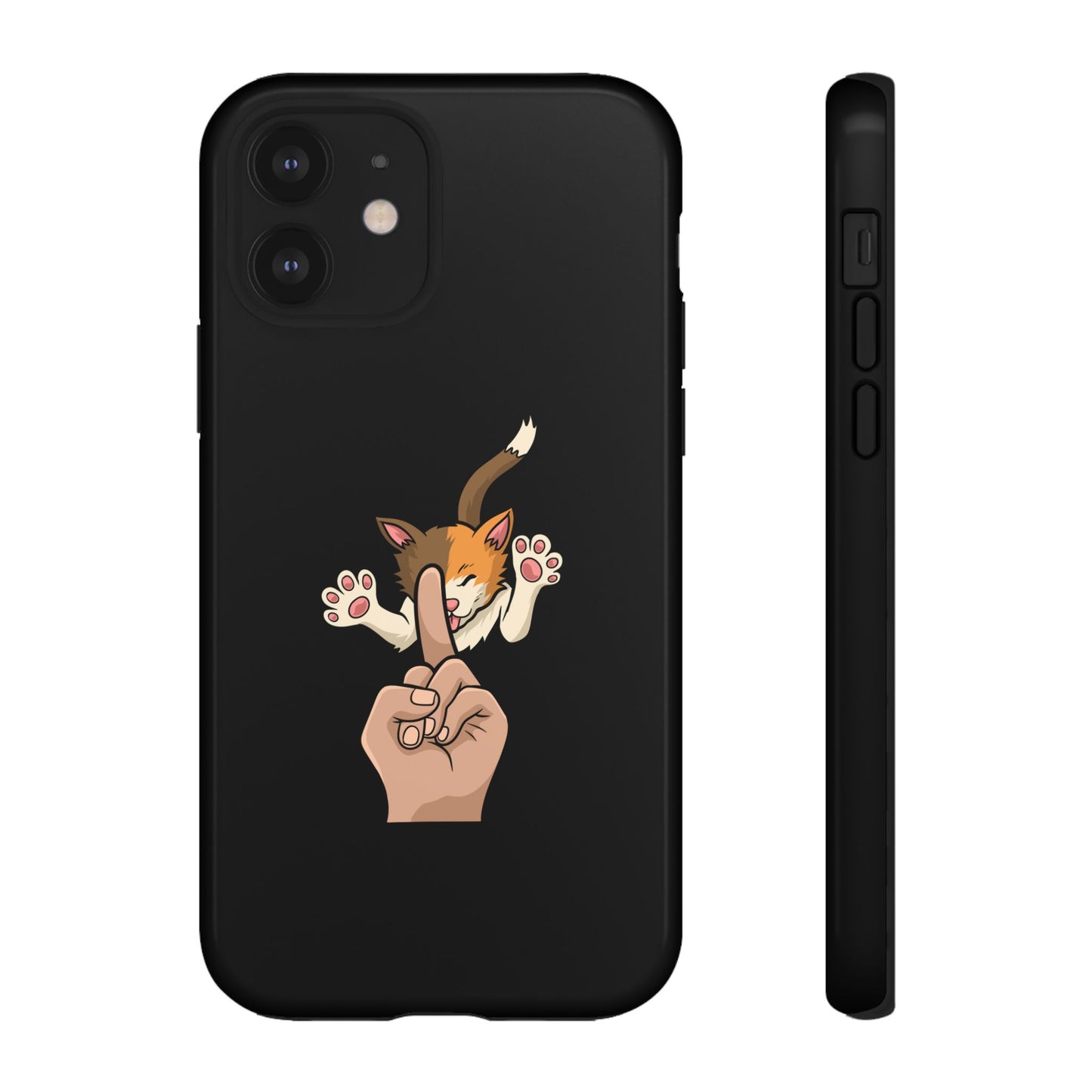 Annoyed cat Phone Case