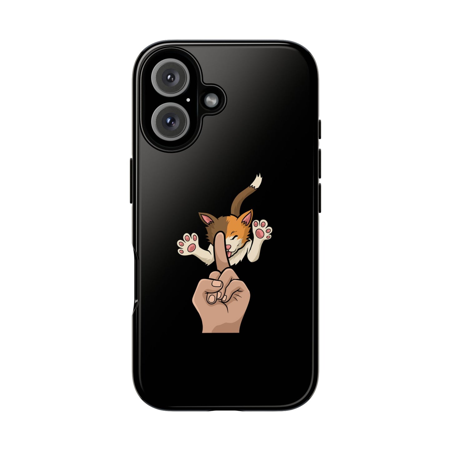 Annoyed cat Phone Case