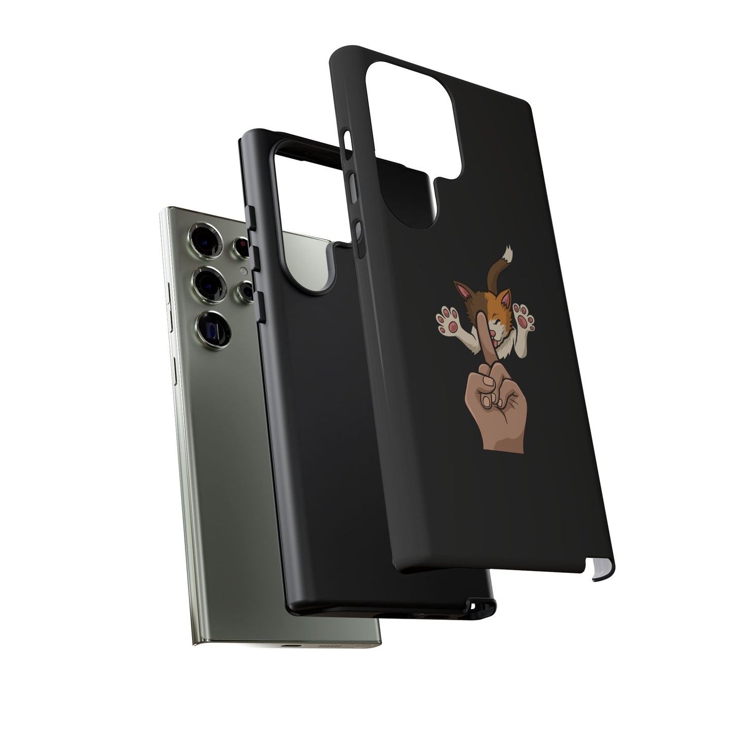 Annoyed cat Phone Case