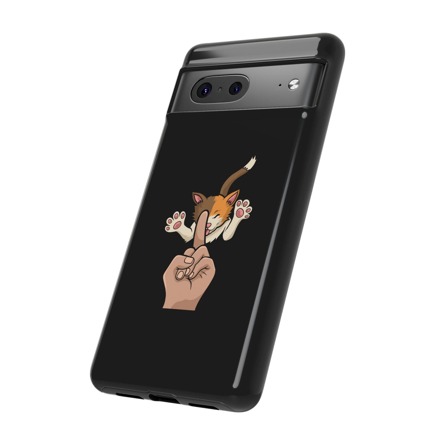 Annoyed cat Phone Case
