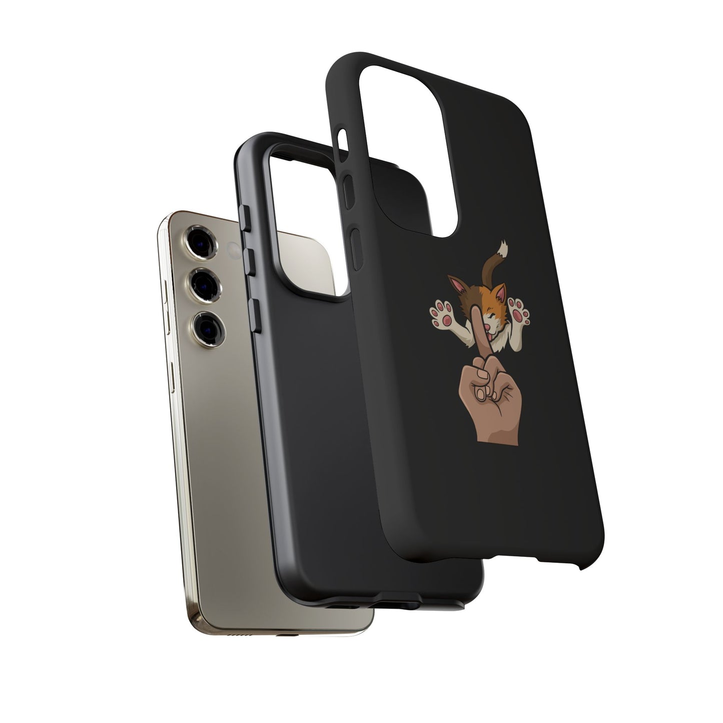Annoyed cat Phone Case