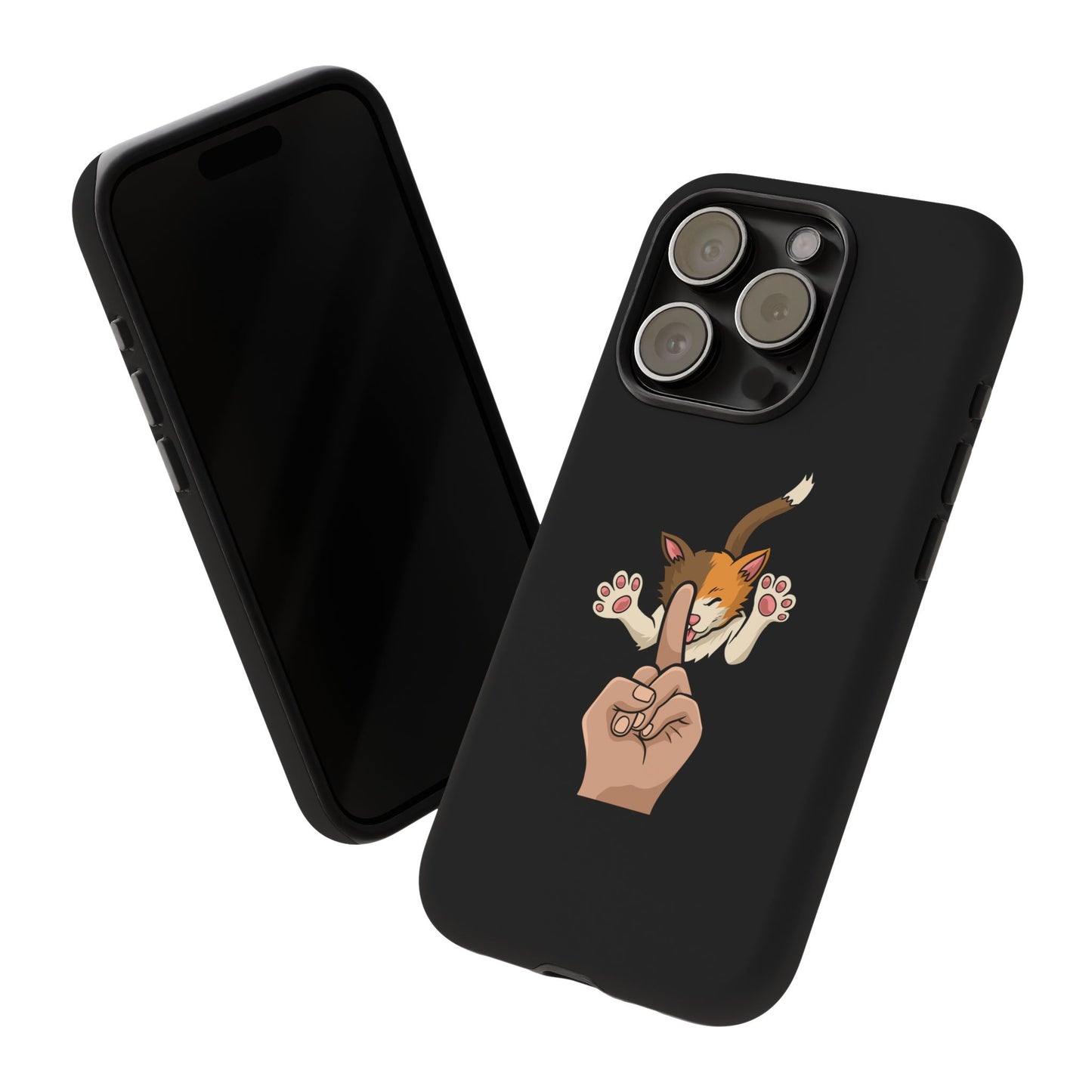 Annoyed cat Phone Case