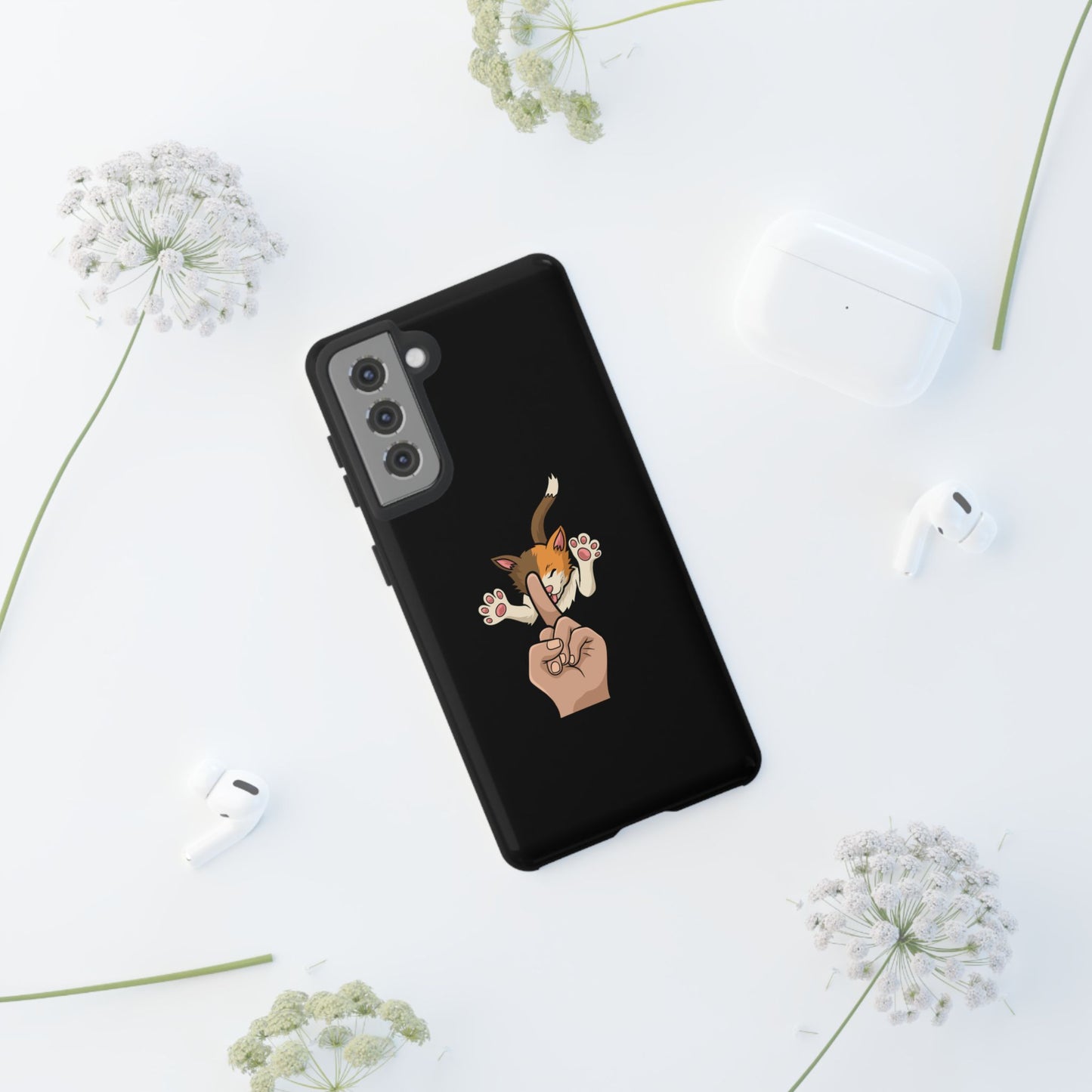 Annoyed cat Phone Case