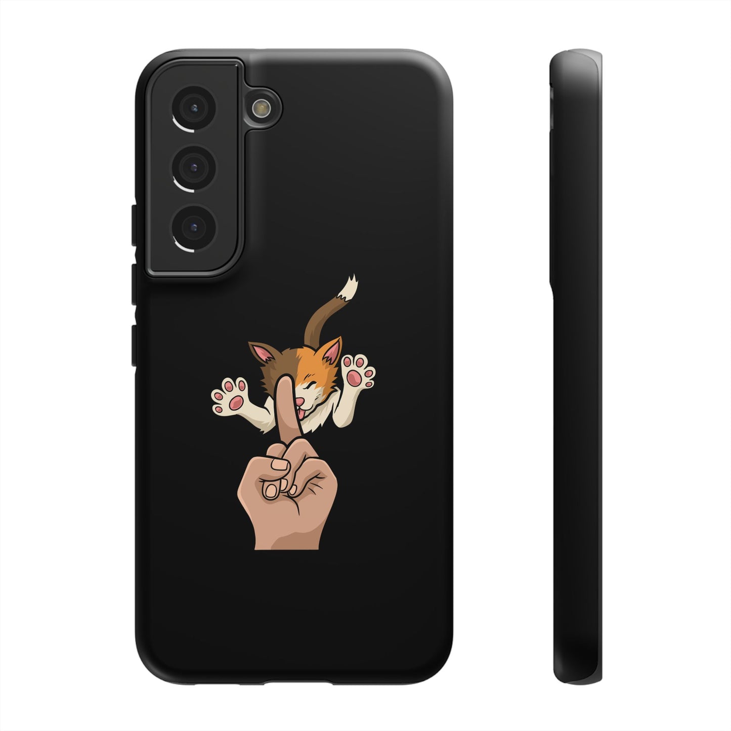 Annoyed cat Phone Case
