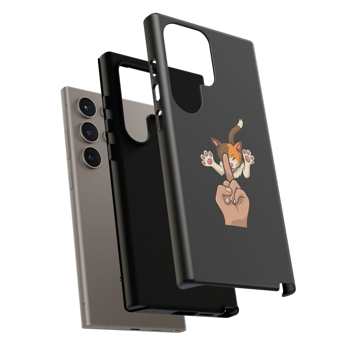 Annoyed cat Phone Case