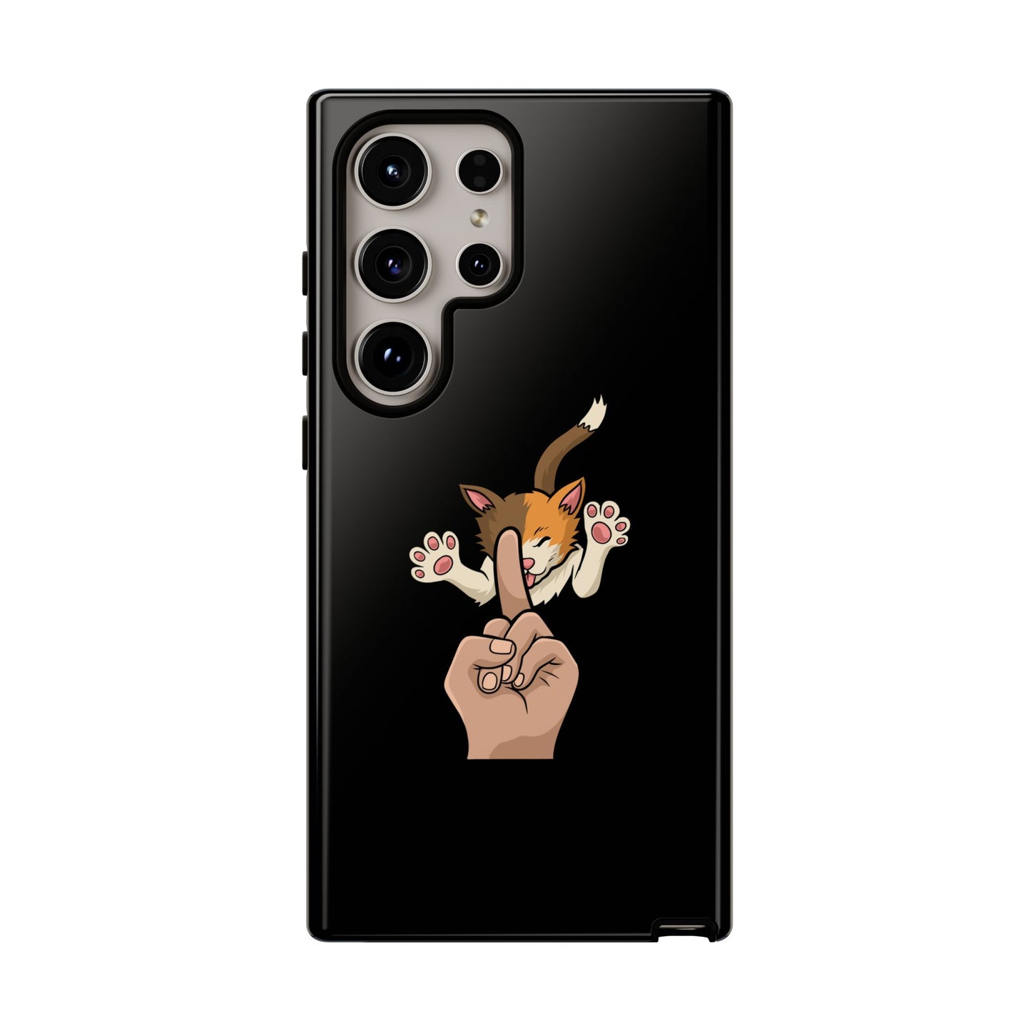 Annoyed cat Phone Case