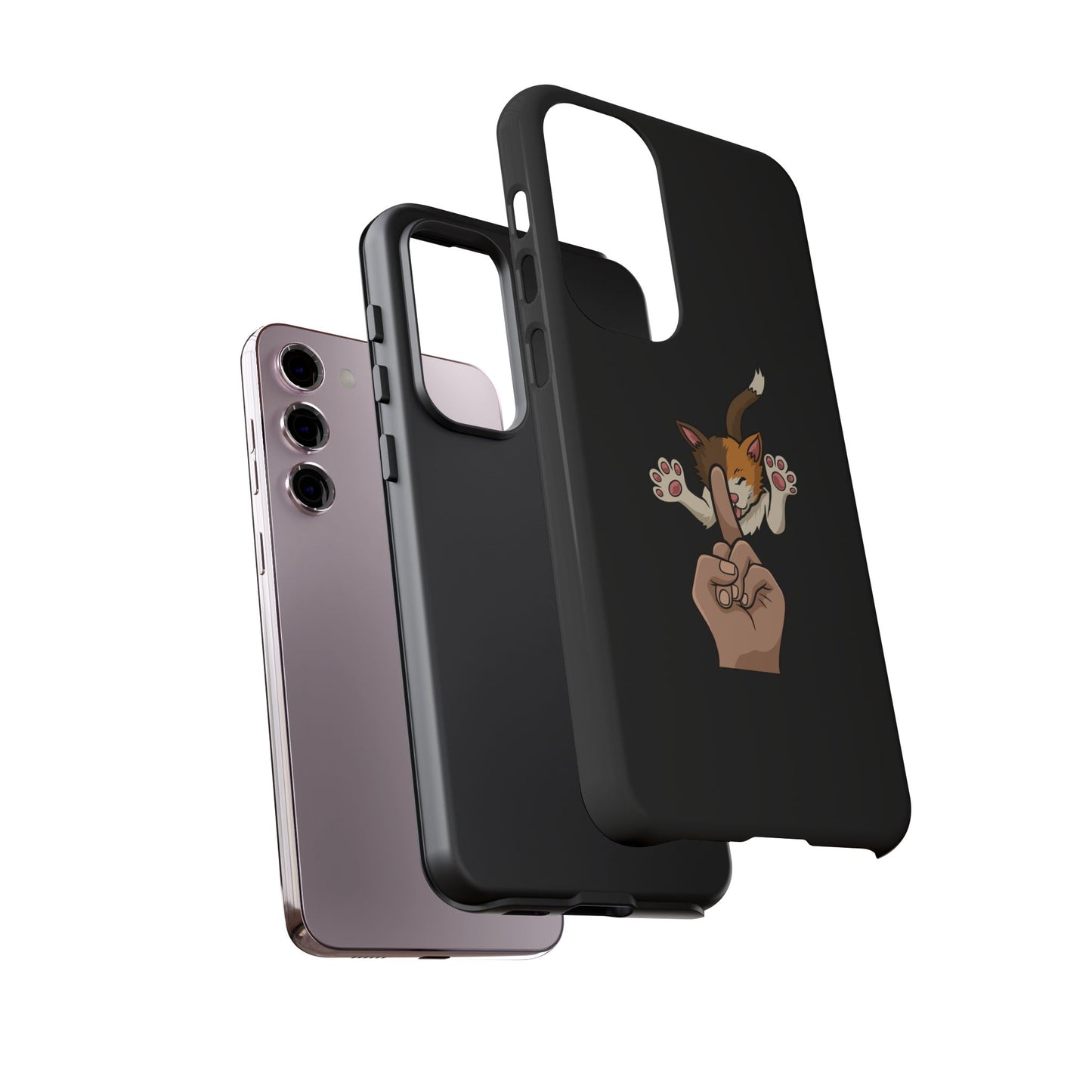 Annoyed cat Phone Case