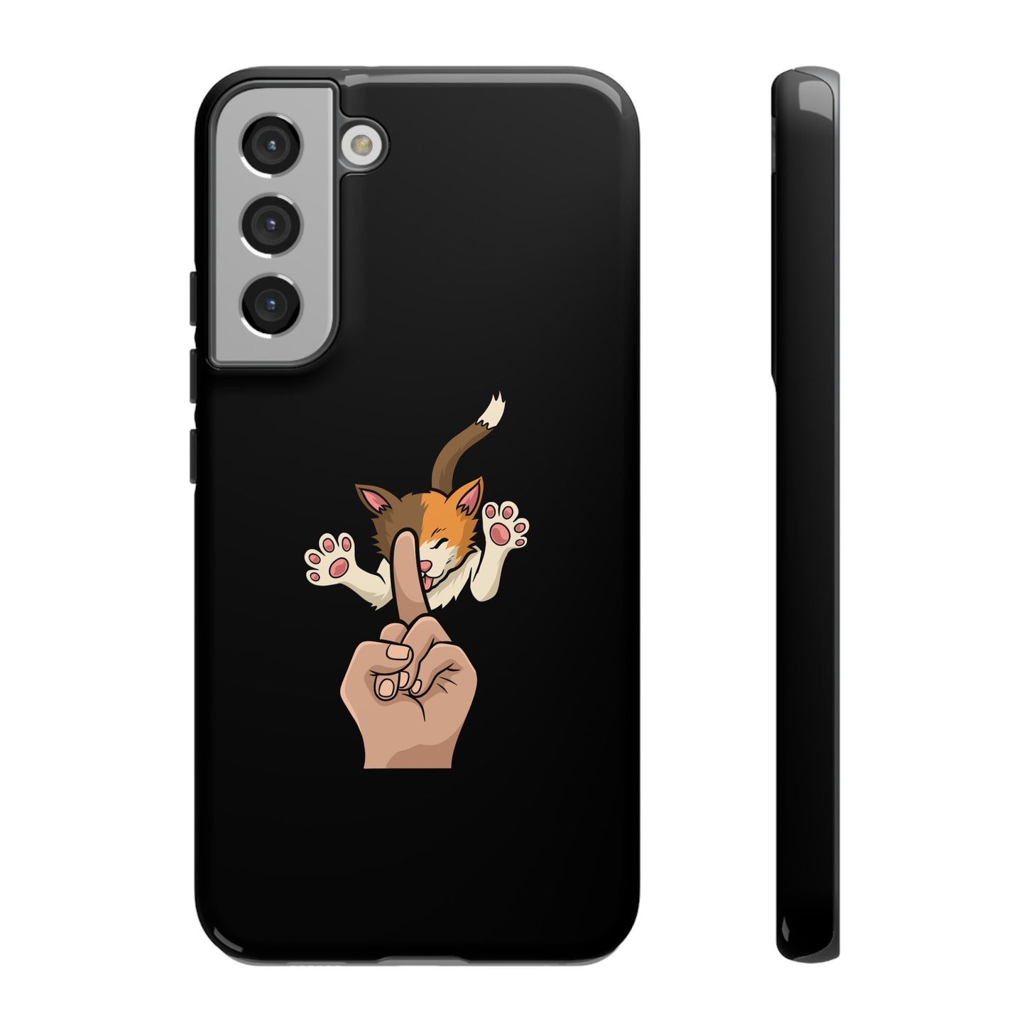 Annoyed cat Phone Case