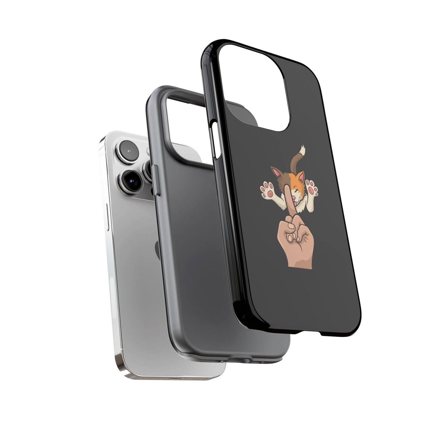 Annoyed cat Phone Case