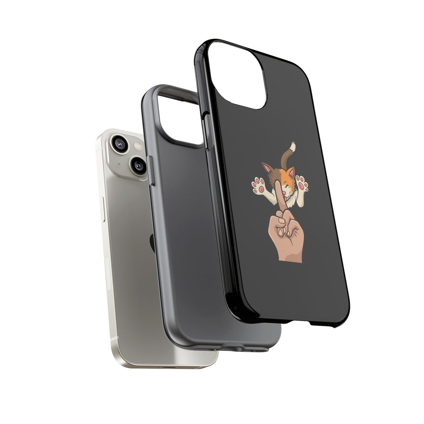 Annoyed cat Phone Case